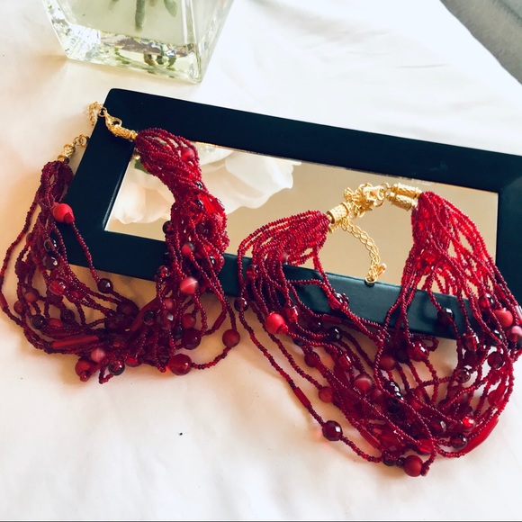 BoHo Convertible Handmade Beaded Necklace/Bracelet - Picture 6 of 8